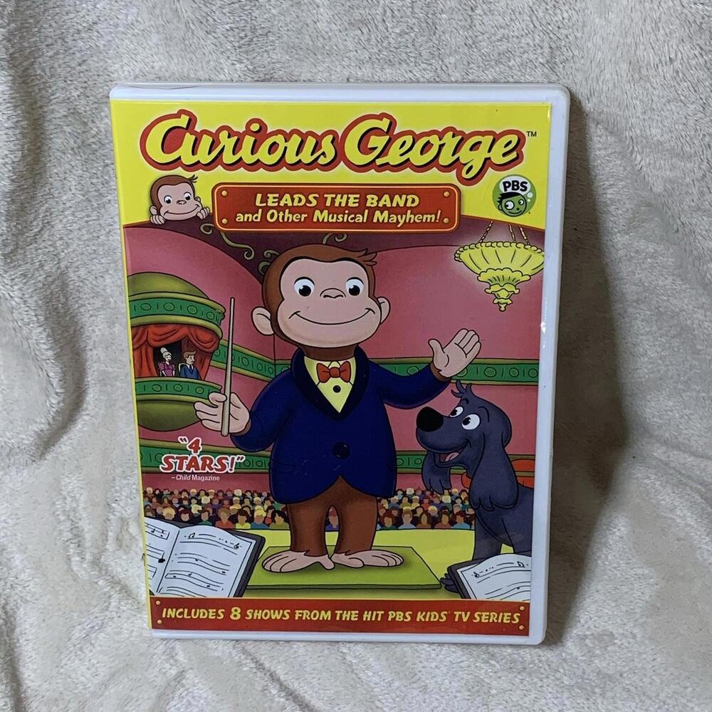 Curious George Leads the Band and Other Musical Mayhem DVD